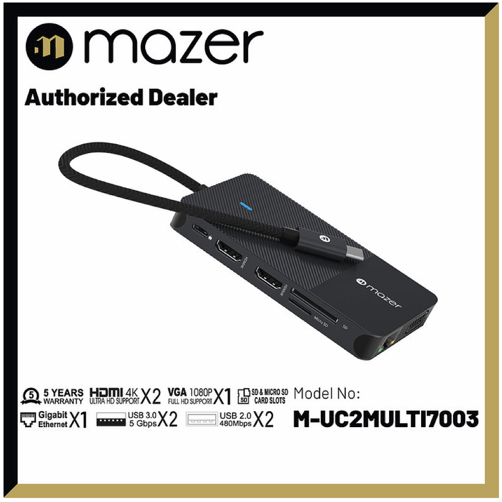 Mazer USB-C Infinite Pro Hub 11-in-1-1