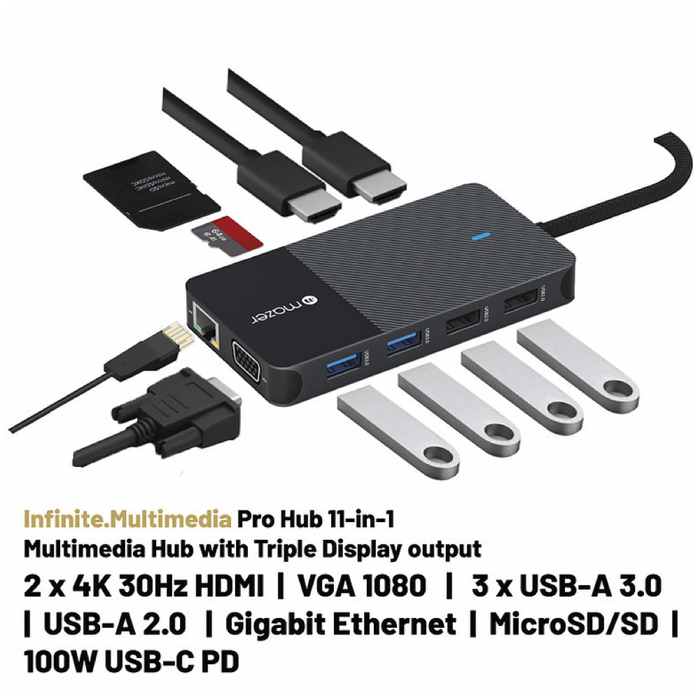 Mazer USB-C Infinite Pro Hub 11-in-1-3